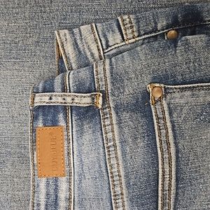 Judy Blue 11" High Waist Raw Hem Flare Jeans 29/9